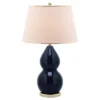 26.5" Jill Double- Gourd Ceramic Lamp Navy (Includes CFL Light Bulb) - Safavieh 2 26.5" Jill Double- Gourd Ceramic Lamp Navy (Includes CFL Light Bulb) - Safavieh -Famous Lighting Store GUEST 47b07ef3 ba9b 41b9 be06 0293dcf0d14b