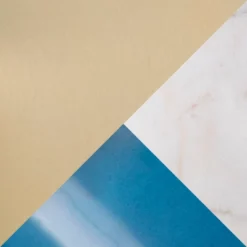 73" Marcel Floor Lamp Blue/Gold/White - LumiSource -Famous Lighting Store GUEST 48fee0c2 385d 4162 941f bf2fea0b645f