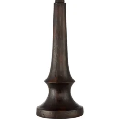 Franklin Iron Works Naomi Industrial Rustic Table Lamp 25" High Bronze With USB Charging Port Mica Shade For Bedroom Living Room Bedside Office Desk -Famous Lighting Store GUEST 497e57d5 d3e2 4bc0 98b3 1739c85b731d