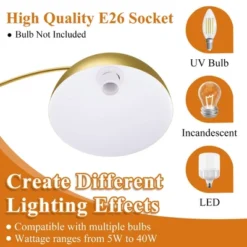 Frate Arc Floor Lamp For Reading Working, 90°Rotatable Metal Shade, 2 Colors Lampshades, Height Adjustable, 71 Inch(Bulb Not Included)-The Pop Home -Famous Lighting Store GUEST 4da577c5 b6b1 4de2 9057 fee3e1499e66