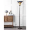 70" Peacock Tiffany Torchiere Floor Lamp (Includes LED Light Bulb) Bronze - JONATHAN Y -Famous Lighting Store GUEST 4f8f60ed 54eb 4b81 acb2 fbd3126410f1