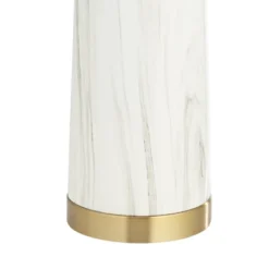 360 Lighting Maceao Modern Table Lamps 28" Tall Set Of 2 White Faux Marble Tapered Drum Shade For Bedroom Living Room Bedside Nightstand Office House 7 360 Lighting Maceao Modern Table Lamps 28" Tall Set Of 2 White Faux Marble Tapered Drum Shade For Bedroom Living Room Bedside Nightstand Office House -Famous Lighting Store GUEST 50a7c332 b42e 41f9 a372 27416411a9e6