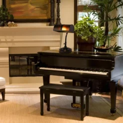 Bankers Lamp With Amber Mica Shade (Includes LED Light Bulb) 4 Bankers Lamp With Amber Mica Shade (Includes LED Light Bulb) -Famous Lighting Store GUEST 513e9d33 f283 4b00 b3db 5d6d7bdecdcd