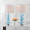 (Set Of 2) 27" Bella Glass Triple Sphere Table Lamp Sky Blue (Includes LED Light Bulb) - JONATHAN Y -Famous Lighting Store GUEST 52dfa4af fe5c 494e 8d8e 96cf42713749