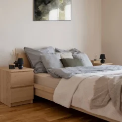 8.66" 2pk Petite Ceramic Orb Base Bedside Table Lamps With Matching Tapered Drum Shade Black - Creekwood Home -Famous Lighting Store GUEST 56a0bed7 daab 48ff bc04 260f7a572bb2