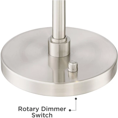 Possini Euro Design Eliptik Modern Desk Table Lamp 24 1/2" High Satin Nickel LED Swing Arm Adjustable Height for Bedroom Living Room Nightstand Office Possini Euro Design Eliptik Modern Desk Table Lamp 24 1/2" High Satin Nickel LED Swing Arm Adjustable Height For Bedroom Living Room Nightstand Office -Famous Lighting Store GUEST 57f95403 f17c 44cc 98ac ed3ad7d4f9f9