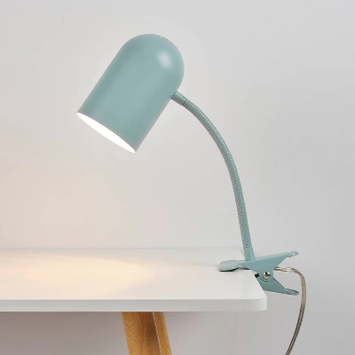 15" Carter Clip-Arm Desk Lamp with Adjustable Gooseneck Matte Teal - Globe Electric 15" Carter Clip-Arm Desk Lamp With Adjustable Gooseneck Matte Teal - Globe Electric -Famous Lighting Store GUEST 5992a441 9f13 4f47 a3b3 43af1f093bd6