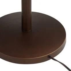 Franklin Iron Works Industrial Rustic Farmhouse Floor Lamp With USB Port 61" Tall Oil Rubbed Bronze Downbridge LED Seeded Glass Shade For Living Room 5 Franklin Iron Works Industrial Rustic Farmhouse Floor Lamp With USB Port 61" Tall Oil Rubbed Bronze Downbridge LED Seeded Glass Shade For Living Room -Famous Lighting Store GUEST 59fd9958 3395 4fb6 8e22 b3cccc88e4a1