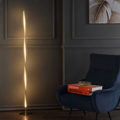 63.75" Pilar Floor Lamp (Includes Energy Efficient Light Bulb) - JONATHAN Y 63.75" Pilar Floor Lamp (Includes Energy Efficient Light Bulb) - JONATHAN Y -Famous Lighting Store GUEST 5b0f9de4 6c83 43d0 b385 b49a21618b07