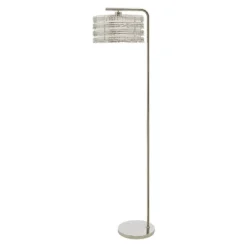 61.5" Quigley Silver Drum Shade Floor Lamp - River Of Goods -Famous Lighting Store GUEST 5c941b61 4bd7 4433 8b38 e38f8527a276