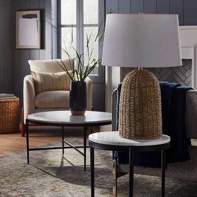 Large Seagrass Table Lamp (Includes LED Light Bulb) Natural - Threshold™ designed with Studio McGee Large Seagrass Table Lamp (Includes LED Light Bulb) Natural - Threshold™ Designed With Studio McGee -Famous Lighting Store GUEST 5d5f694c 2324 4ca6 86de 0fa6e2ff89d7