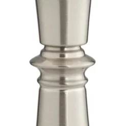 360 Lighting Seymore Modern Table Lamps 26" High Set Of 2 With USB Port Silver LED Touch On Off Burlap Linen Drum Shade For Bedroom Living Room Desk -Famous Lighting Store GUEST 5db9d8d8 c3ce 4edb ad8b 9a794a5257a3