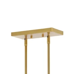 35" 8-Light Liane Farmhouse Industrial Iron Linear LED Pendant Black/Brass Gold - JONATHAN Y -Famous Lighting Store GUEST 5e315456 52e4 4dd5 868d c54cf5273519