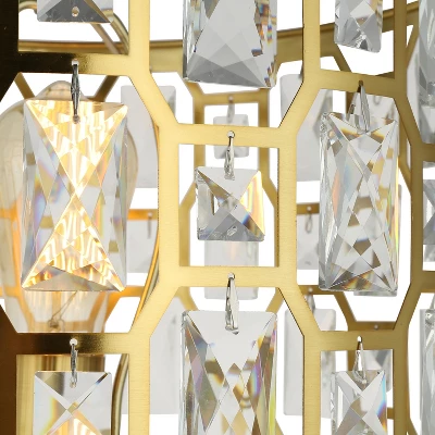 63" Cleo Glam Gold Metal and Faceted Crystal Drum Shade Floor Lamp - River of Goods 63" Cleo Glam Gold Metal And Faceted Crystal Drum Shade Floor Lamp - River Of Goods -Famous Lighting Store GUEST 5eb961a0 a166 45d0 a94b ba2cd3aeb58c