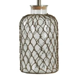 30" 3-way Seeded Netted Rope Glass Table Lamp - StyleCraft -Famous Lighting Store GUEST 5f100d64 6b37 4adf b60a 65a48be27596