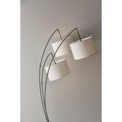 Trinity Arc Lamp Brushed Steel - Adesso -Famous Lighting Store GUEST 602e2267 1d98 4103 952f 6f51efeed5aa
