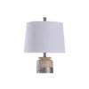Haverhill Hammered Banded Table Lamp With Tapered Drum Silver/Tan - StyleCraft -Famous Lighting Store GUEST 604e0f1f 4169 4a50 abc5 d69ab371dd95