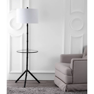 62" Metal Hall End Table Floor Lamp (Includes Energy Efficient Light Bulb) - JONATHAN Y 62" Metal Hall End Table Floor Lamp (Includes Energy Efficient Light Bulb) - JONATHAN Y -Famous Lighting Store GUEST 63238484 fb3c 41ff 90d0 80c80ffb7b53
