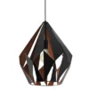 1-Light Carlton Pendant Black/Copper - EGLO 1 1-Light Carlton Pendant Black/Copper - EGLO -Famous Lighting Store GUEST 63808954 79a6 44ce a6ec 5fd3fa9b8cc0