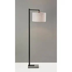 Devin Floor Lamp Black - Adesso -Famous Lighting Store GUEST 63f804e1 25ee 40bd 83d8 15155c1fcbc3