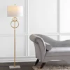 60" Marble Haines Modern Circle Floor Lamp (Includes LED Light Bulb) Gold - JONATHAN Y 1 60" Marble Haines Modern Circle Floor Lamp (Includes LED Light Bulb) Gold - JONATHAN Y -Famous Lighting Store GUEST 6464351e 04b8 4b2b abb2 2ffe5af0bcac