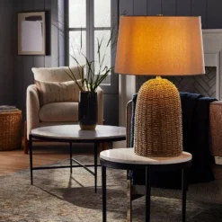 Large Seagrass Table Lamp (Includes LED Light Bulb) Natural - Threshold™ Designed With Studio McGee 3 Large Seagrass Table Lamp (Includes LED Light Bulb) Natural - Threshold™ Designed With Studio McGee -Famous Lighting Store GUEST 64943ebf f327 4958 8359 309cfc0abe6e