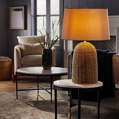Large Seagrass Table Lamp (Includes LED Light Bulb) Natural - Threshold™ designed with Studio McGee Large Seagrass Table Lamp (Includes LED Light Bulb) Natural - Threshold™ Designed With Studio McGee -Famous Lighting Store GUEST 64943ebf f327 4958 8359 309cfc0abe6e