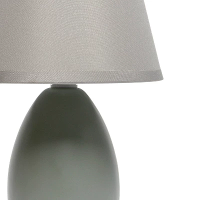 9.45" 2pk Petite Ceramic Oblong Bedside Table Desk Lamps with Matching Tapered Drum Shade Gray - Creekwood Home 9.45" 2pk Petite Ceramic Oblong Bedside Table Desk Lamps With Matching Tapered Drum Shade Gray - Creekwood Home -Famous Lighting Store GUEST 65c425d6 8fde 49eb 80a9 68bd2dbb436c