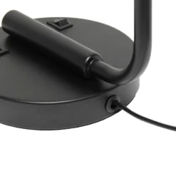 Modern Iron Desk Lamp With USB Port And Glass Shade - Lalia Home -Famous Lighting Store GUEST 67383d1b 4d9e 4e84 a3ca b0febc33fa5d