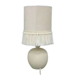 Small Table Lamp With Fringe Shade Off-White (Includes LED Light Bulb) - Opalhouse™ Designed With Jungalow™ -Famous Lighting Store GUEST 6a5a28fb 40e2 4ccf aad5 699d151bc234