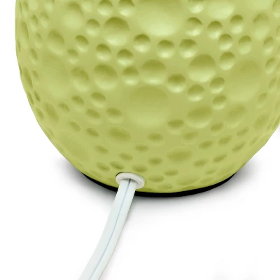 14.17" Traditional Ceramic Texture Thumbprint Tear Drop Table Desk Lamp with Tapered White Shade Green - Creekwood Home 14.17" Traditional Ceramic Texture Thumbprint Tear Drop Table Desk Lamp With Tapered White Shade Green - Creekwood Home -Famous Lighting Store GUEST 6b305aa0 bb4c 44f1 8158 8505fb7580bd