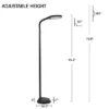 Adjustable Floor Lamp - 6ft Full Spectrum Natural Sunlight Lamp With Bendable Neck - Reading, Crafts, Esthetician Floor Light By Lavish Home (Black) 1 Adjustable Floor Lamp - 6ft Full Spectrum Natural Sunlight Lamp With Bendable Neck - Reading, Crafts, Esthetician Floor Light By Lavish Home (Black) -Famous Lighting Store GUEST 6b3eae32 2803 448f bfe9 b3f1cf3ac68e