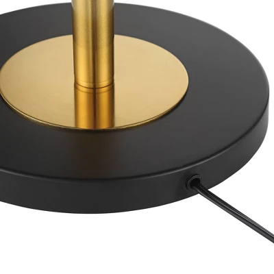 Possini Euro Design Modern Pharmacy Floor Lamp 54" Tall Matte Black Warm Gold Adjustable Metal Shade for Living Room Reading House Possini Euro Design Modern Pharmacy Floor Lamp 54" Tall Matte Black Warm Gold Adjustable Metal Shade For Living Room Reading House -Famous Lighting Store GUEST 6fb73942 71f4 43dd 9183 ca000e276fac