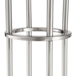 Possini Euro Design Modern Tree Floor Lamp With USB Charging Port 4-Light 72" Tall Brushed Nickel Glass Shade Living Room Reading -Famous Lighting Store GUEST 70fc6d92 1da4 4f39 abdd 30a9d3175329