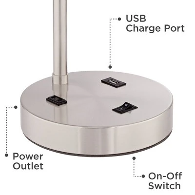 360 Lighting Colby Nickel USB Desk Lamps Set of 2 with Smart Socket 360 Lighting Colby Nickel USB Desk Lamps Set Of 2 With Smart Socket -Famous Lighting Store GUEST 7189f8b2 ba25 41fb be57 d087e366bfc9