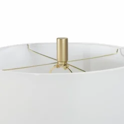 27" Gold Metal Wire With Marble Table Lamp - Nourison -Famous Lighting Store GUEST 735956fc e769 43c6 badf 2ee6f4f7edbd