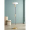 Possini Euro Design Modern Torchiere Floor Lamp Light Blaster LED 72.25" Tall Antique Brass And Matte Black Opal Glass For Living Room Bedroom 2 Possini Euro Design Modern Torchiere Floor Lamp Light Blaster LED 72.25" Tall Antique Brass And Matte Black Opal Glass For Living Room Bedroom -Famous Lighting Store GUEST 751b3543 5a0e 4ff7 99c3 67e8935ea080