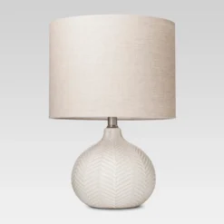 Textured Ceramic Accent Lamp Cream - Threshold -Famous Lighting Store GUEST 755a0d43 5e83 4582 a96a d96f0a939760