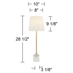 360 Lighting Phoebe Modern Buffet Table Lamps 28 1/2" Tall Set Of 2 Gold Metal White Drum Shade For Bedroom Living Room Bedside Nightstand Office Kids 8 360 Lighting Phoebe Modern Buffet Table Lamps 28 1/2" Tall Set Of 2 Gold Metal White Drum Shade For Bedroom Living Room Bedside Nightstand Office Kids -Famous Lighting Store GUEST 78d8af8f f397 4600 bcee 49d47bbe8204