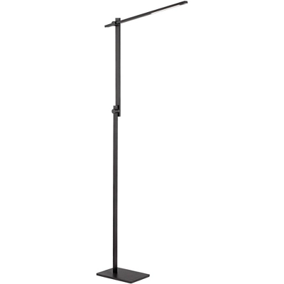 Possini Euro Design Barrett Modern Floor Lamp 53" Tall Anodized Black Metal LED Adjustable Touch On Off for Living Room Reading Bedroom Office House Possini Euro Design Barrett Modern Floor Lamp 53" Tall Anodized Black Metal LED Adjustable Touch On Off For Living Room Reading Bedroom Office House -Famous Lighting Store GUEST 7956f025 ddf8 4f16 b6b4 a7b3bcd2b4ab