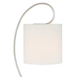 360 Lighting Modern Table Lamps Set Of 2 With USB Charging Port 26" High Metal Arc White Drum Shade For Living Room Bedroom Bedside Office -Famous Lighting Store GUEST 7ac00fd4 2e41 4f64 88c3 436dd6ce2d21