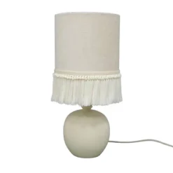 Small Table Lamp With Fringe Shade Off-White (Includes LED Light Bulb) - Opalhouse™ Designed With Jungalow™ -Famous Lighting Store GUEST 7b52390b 0f9b 4c1c be8b 991b426944b8