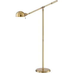 360 Lighting Traditional Pharmacy Floor Lamp With USB Charging Port 55" Tall Brass Dome Shade Adjustable Arm For Living Room Reading -Famous Lighting Store GUEST 7cc2ba09 29e0 4ef8 ac72 19d305e4da27