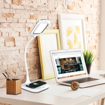 OttLite Desk Lamp with Wireless Charging (Includes LED Light Bulb) - Prevention OttLite Desk Lamp With Wireless Charging (Includes LED Light Bulb) - Prevention -Famous Lighting Store GUEST 7d4ec722 a3c0 40d5 bc29 af5db0a06ad7