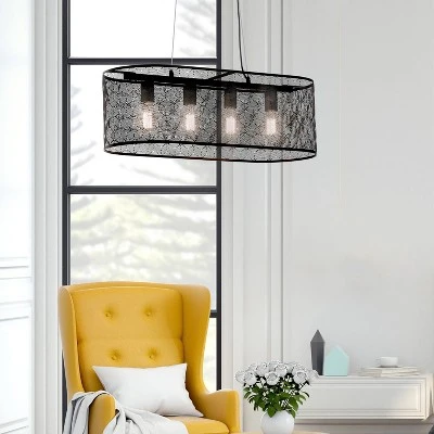 30" 4-Light Gianna Chandelier Black - River of Goods 30" 4-Light Gianna Chandelier Black - River Of Goods -Famous Lighting Store GUEST 7df4b172 f07b 43e1 922d 1ba5d90cf38d