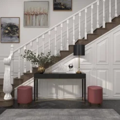 Metal Buffet Lamp With Drum Shade Black - Olivia & May 15 Metal Buffet Lamp With Drum Shade Black - Olivia & May -Famous Lighting Store GUEST 817479b1 9d3e 4329 b346 a81830778fc7