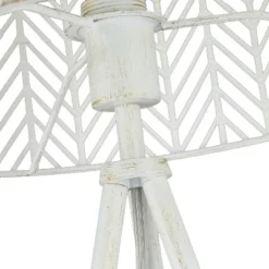 61" Cage Shade Metal Tripod Floor Lamp Ingrid White - River Of Goods 10 61" Cage Shade Metal Tripod Floor Lamp Ingrid White - River Of Goods -Famous Lighting Store GUEST 84158f82 8ec2 4e78 8e26 09125e483fe0