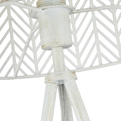 61" Cage Shade Metal Tripod Floor Lamp Ingrid White - River of Goods 61" Cage Shade Metal Tripod Floor Lamp Ingrid White - River Of Goods -Famous Lighting Store GUEST 84158f82 8ec2 4e78 8e26 09125e483fe0