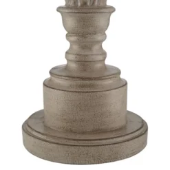 Regency Hill Traditional Buffet Table Lamps 28" Tall Set Of 2 Natural Candlestick Cream Bell Shade For Dining Room -Famous Lighting Store GUEST 847fbfbf 44ac 4afd b5fa d4519a1566aa