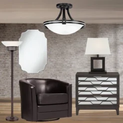 Possini Euro Design Light Blaster Modern Torchiere Floor Lamp 72 1/2" Tall Warm Bronze LED White Frosted Glass Bowl Shade For Living Room Bedroom Home -Famous Lighting Store GUEST 850569d9 d068 4326 aad7 a33ef97851f4